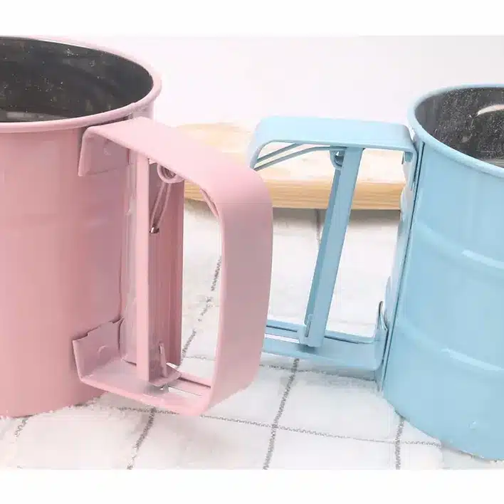 Premium Stainless Steel Handheld Flour Sifter Cup